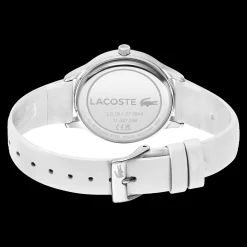 Relogio Club Aco Pele Branca-Lacoste Clearance