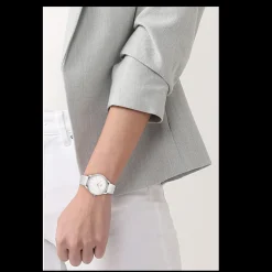 Relogio Club Aco Pele Branca-Lacoste Clearance
