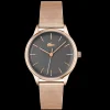 Relogio Club Dourado Rosa Malha Milanesa-Lacoste Online