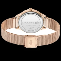 Relogio Club Dourado Rosa Malha Milanesa-Lacoste Online