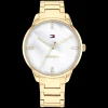 Relogio Madreperola Com Cristais E Aco Ip Dourad-Tommy Hilfiger Watches Outlet
