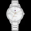 Relogio Madreperola Com Cristais E Aco-Tommy Hilfiger Watches Flash Sale