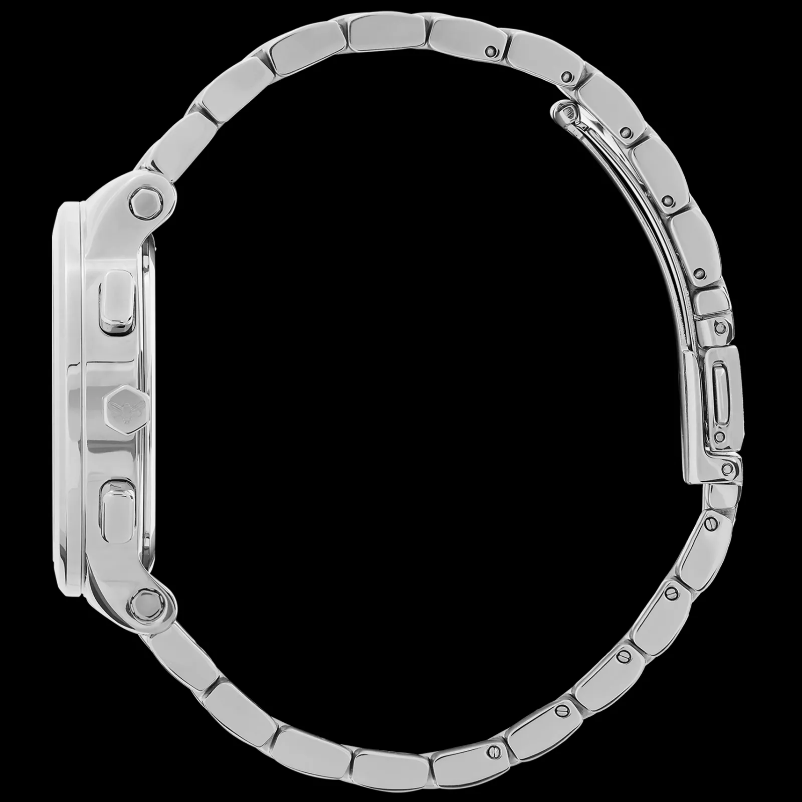 Relogio Multifunction Aco, Madreperola, Cristais-Olivia Burton Clearance