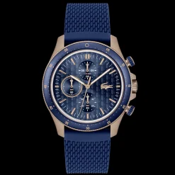 Relogio Neo Heritage Cronografo Azul Aco Silic.-Lacoste Clearance