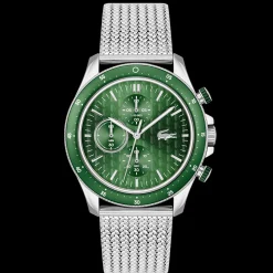 Relogio Neo Heritage Cronografo Aco, Alum. Verde-Lacoste Best