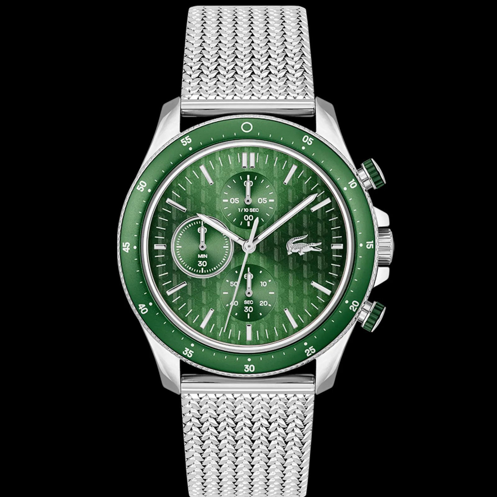 Relogio Neo Heritage Cronografo Aco, Alum. Verde-Lacoste Best