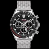 Relogio Pilota Evo Cronografo Aco Malha Milanesa-Scuderia Ferrari Clearance