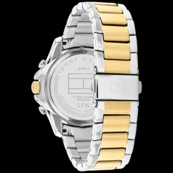 Relogio Prateado Aco Bicolor E Cristais-Tommy Hilfiger Watches Online