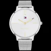 Relogio Prateado Aco Malha Milanesa-Tommy Hilfiger Watches Flash Sale
