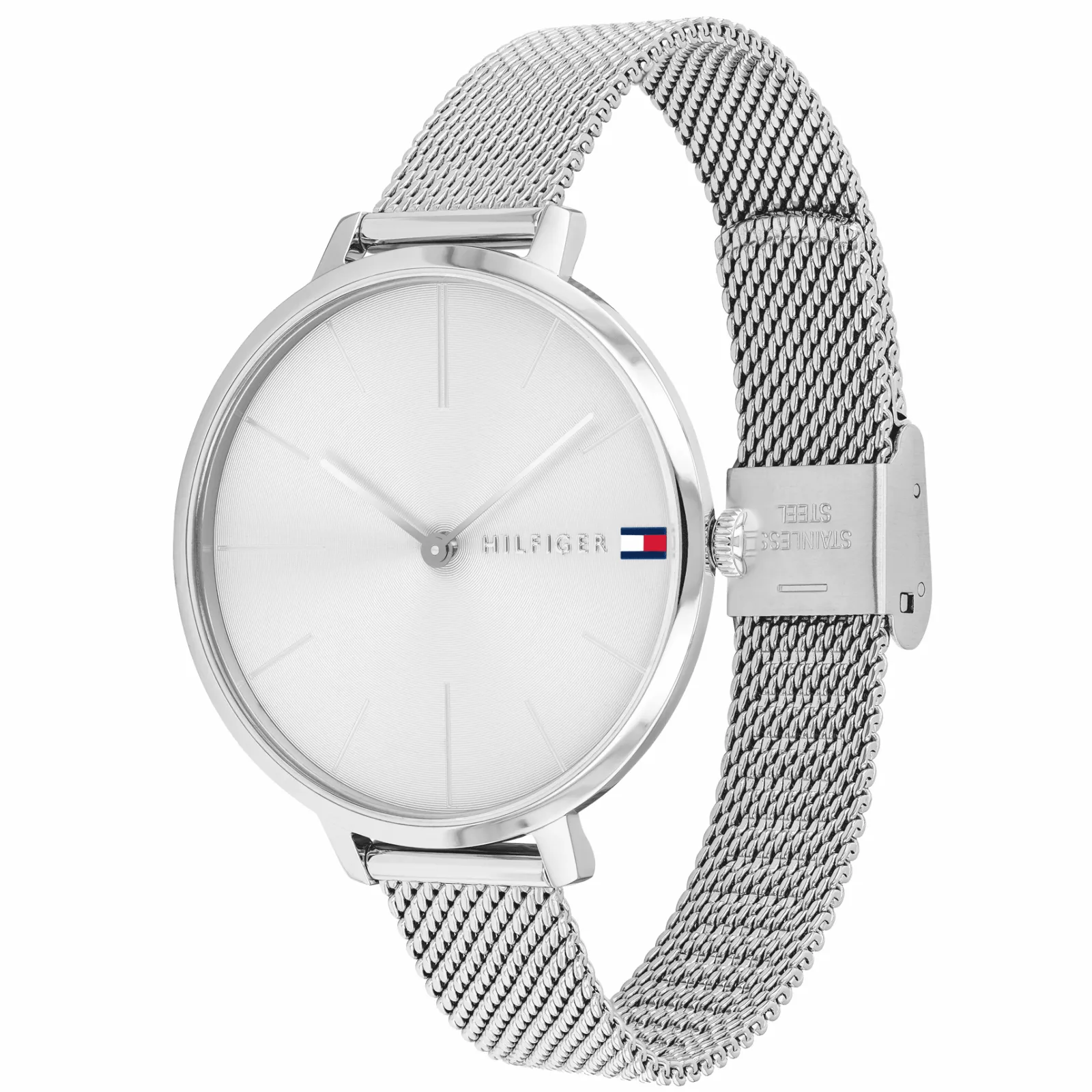 Relogio Prateado Aco Malha Milanesa-Tommy Hilfiger Watches Online
