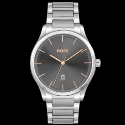 Relogio Reason Cinzento Aco-Boss Watches Sale