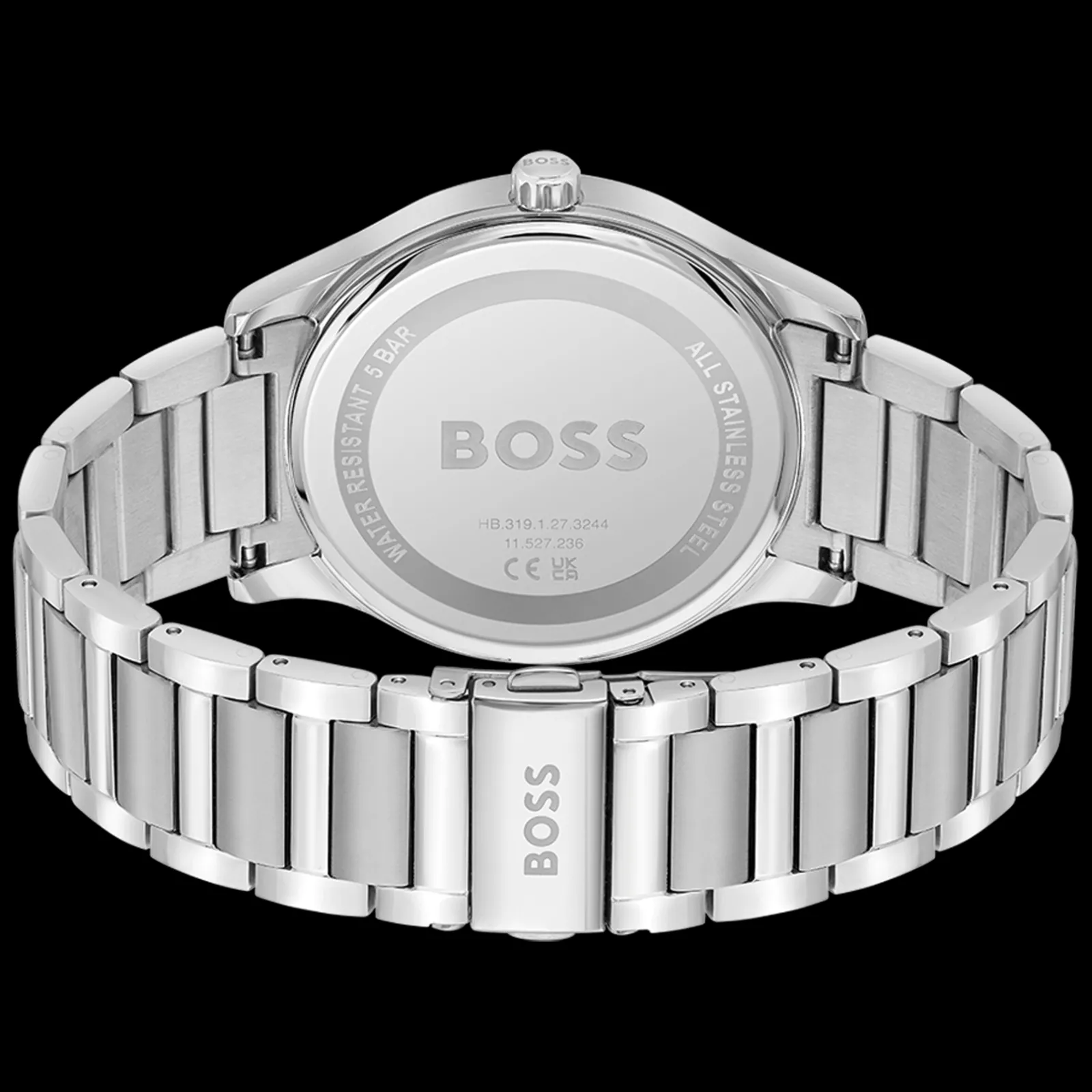Relogio Reason Verde Aco-Boss Watches Cheap