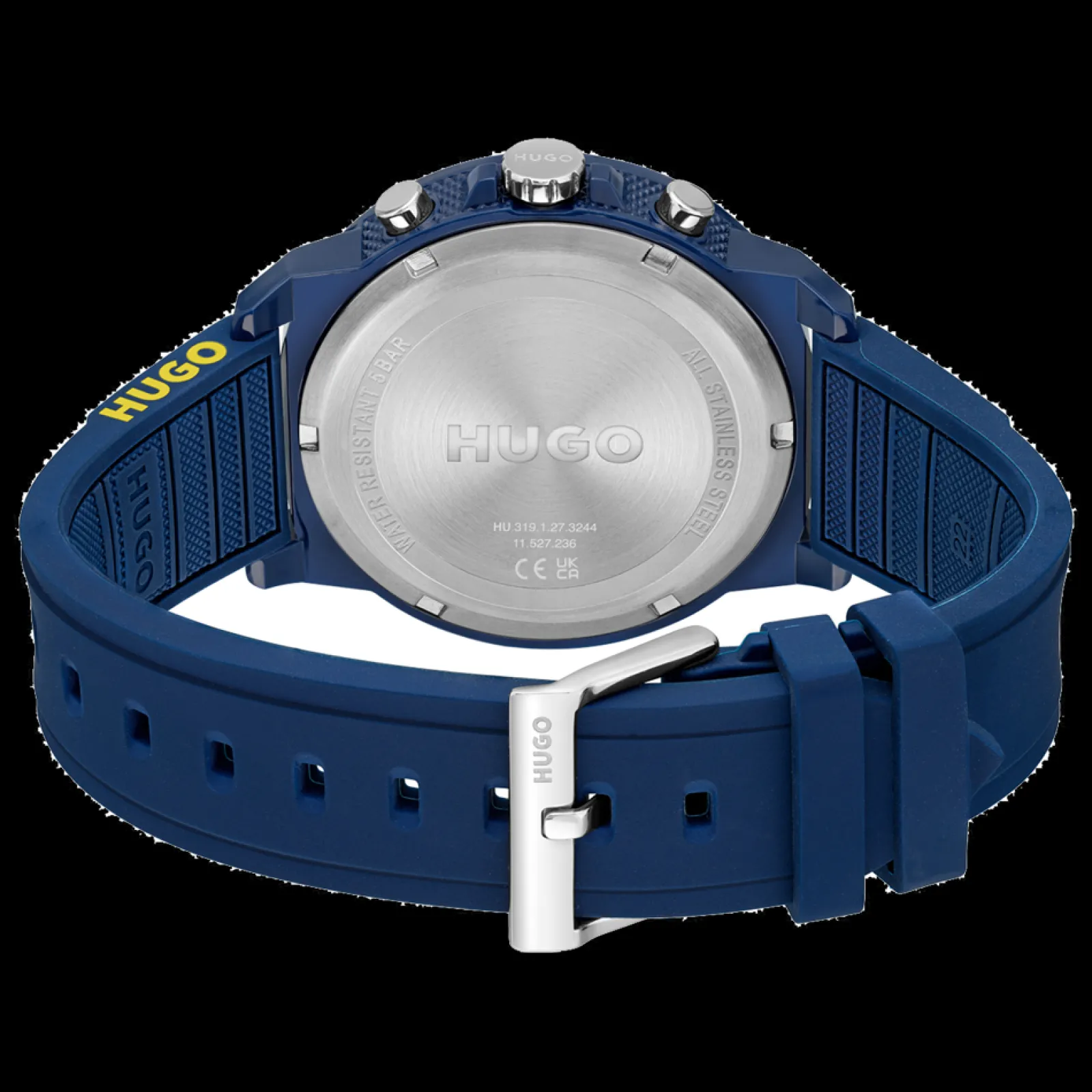 Relogio #Relax Azul Tr90 Silicone Azul-Hugo Online