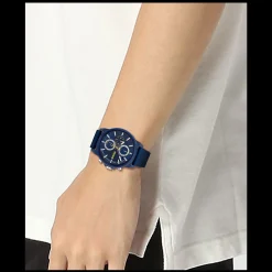 Relogio #Relax Azul Tr90 Silicone Azul-Hugo Online