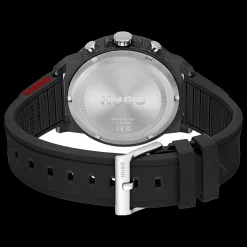 Relogio #Relax Preto Tr90 Silicone Preto-Hugo Best Sale