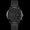 Relogio Replay Aco E Ip Preto Pele Preto-Lacoste Cheap