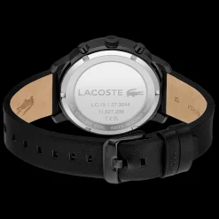 Relogio Replay Aco E Ip Preto Pele Preto-Lacoste Cheap