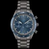 Relogio Santiago Azul Aco Cinzento-Boss Watches Best Sale