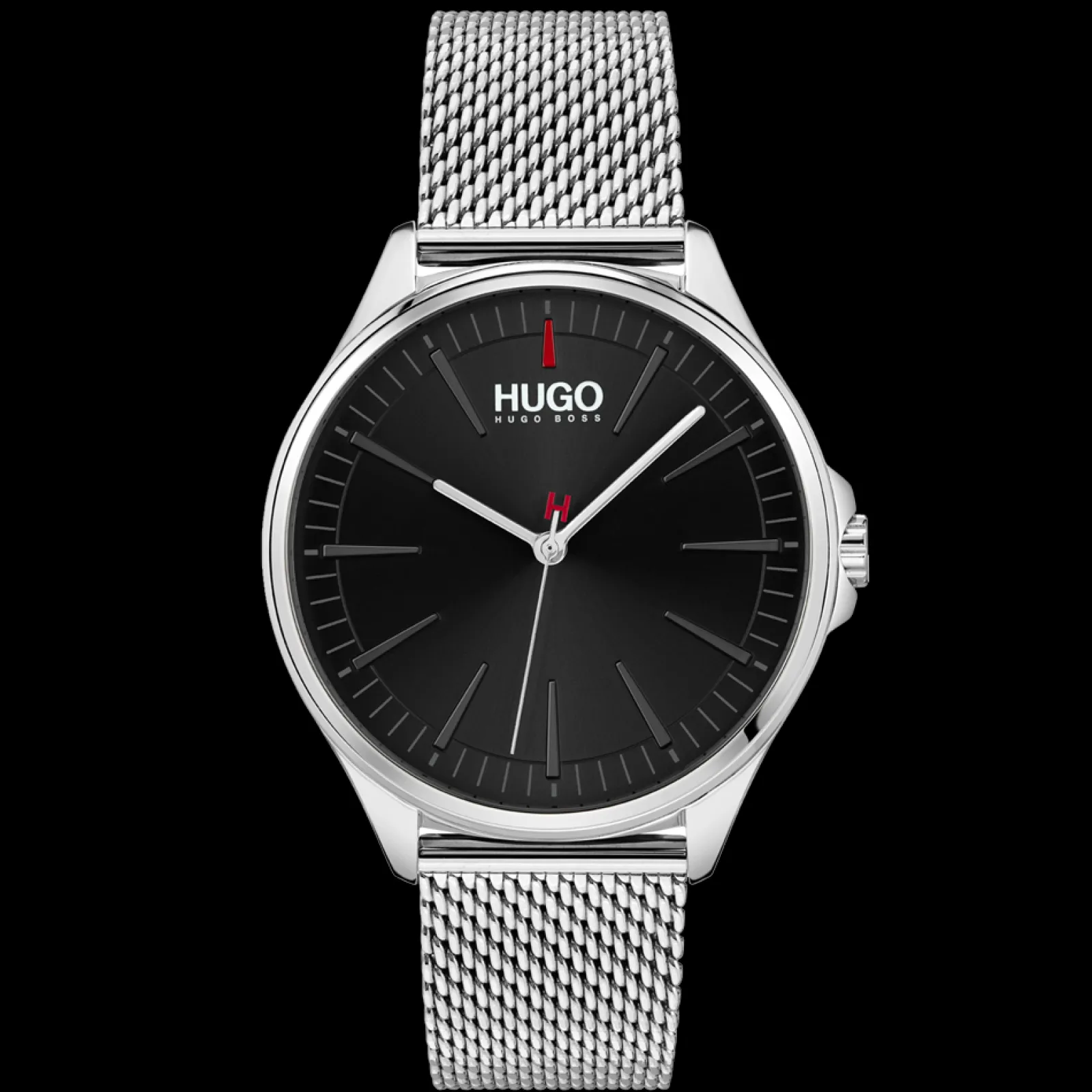 Relogio #Smash Aco Malha Milanesa-Hugo Cheap