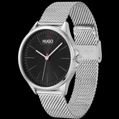 Relogio #Smash Aco Malha Milanesa-Hugo Cheap
