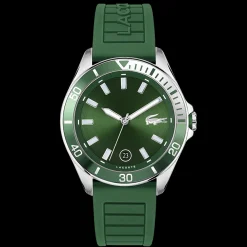 Relogio Tiebreaker Verde Aco E Silicone-Lacoste Online