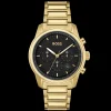 Relogio Trace Aco Ip Dourado-Boss Watches Discount