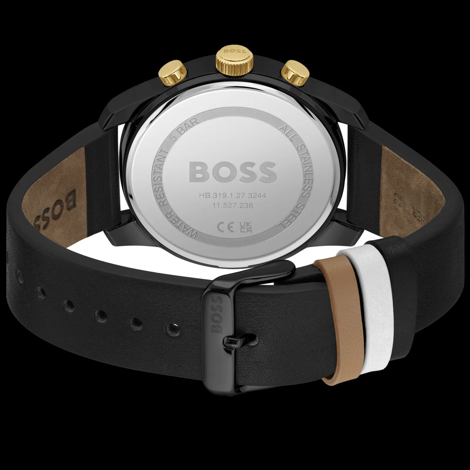 Relogio Trace Aco Ip Preto-Boss Watches Best Sale