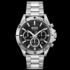 Relogio Troper Cronografo Preto Aco-Boss Watches Fashion