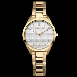 Relogio Ultra Slim Dourado-Bering Watches Best Sale