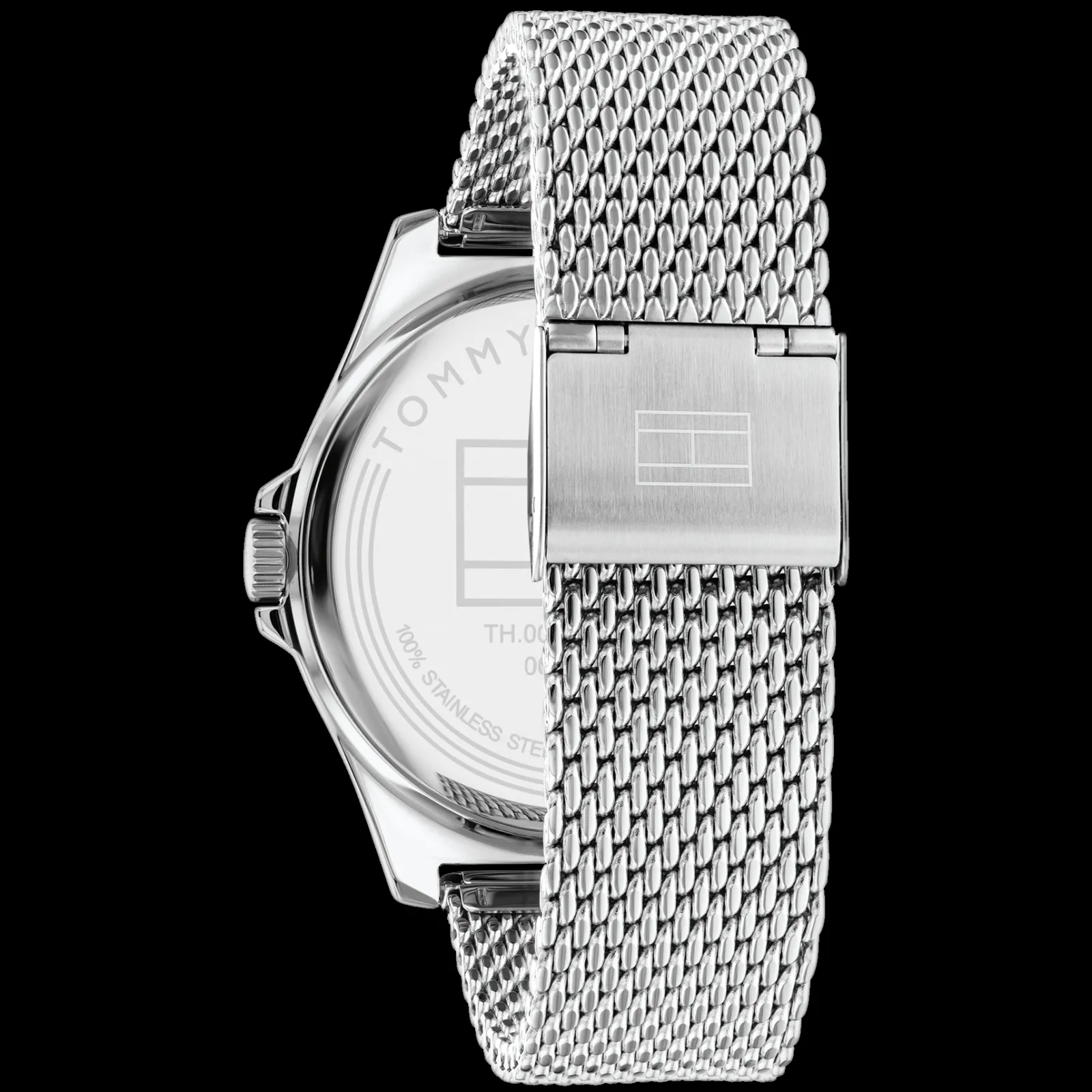Relogio Verde Aco Malha Milanesa-Tommy Hilfiger Watches Discount