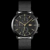 Replay Aco Preto Ip Malha Milanesa-Lacoste Cheap