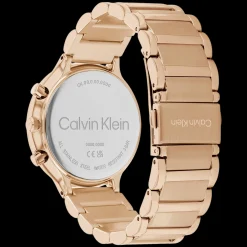 Rosa E Dourado Rosa Em Aco-Calvin Klein Watches Discount