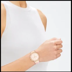 Rosa Em Aco E Silicone Rosa-Calvin Klein Watches Clearance