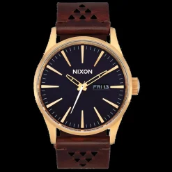 Sentry Leather Gold/Indigo/Brown-Nixon Sale