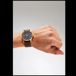 Sentry Leather Gold/Indigo/Brown-Nixon Sale