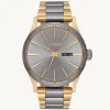Sentry Ss Gunmetal / Gold-Nixon Discount