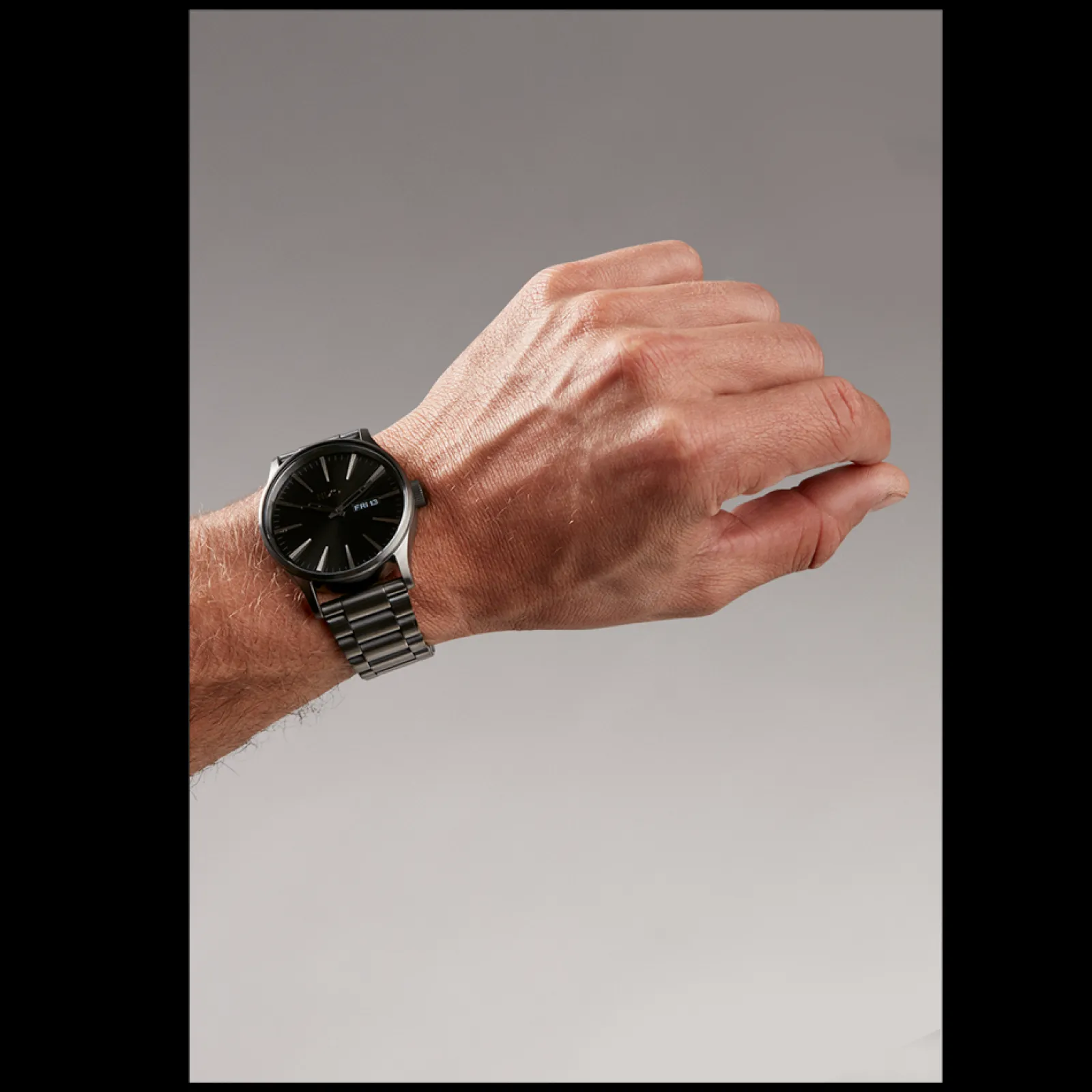 Sentry Ss Gunmetal/Black Sunray-Nixon Cheap