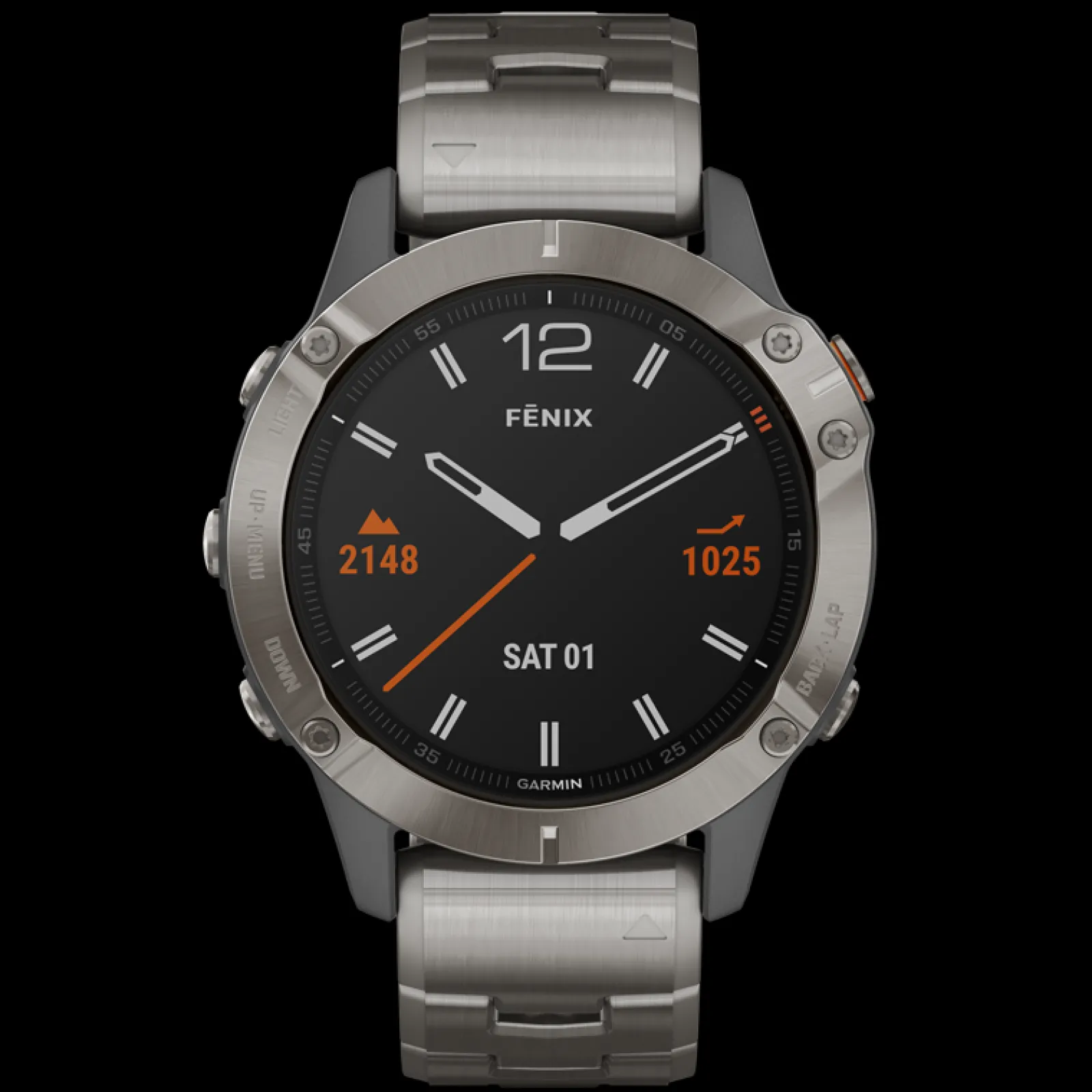 Smartwatch Fenix 6 Pro Sapphire Titanium-Garmin Fashion