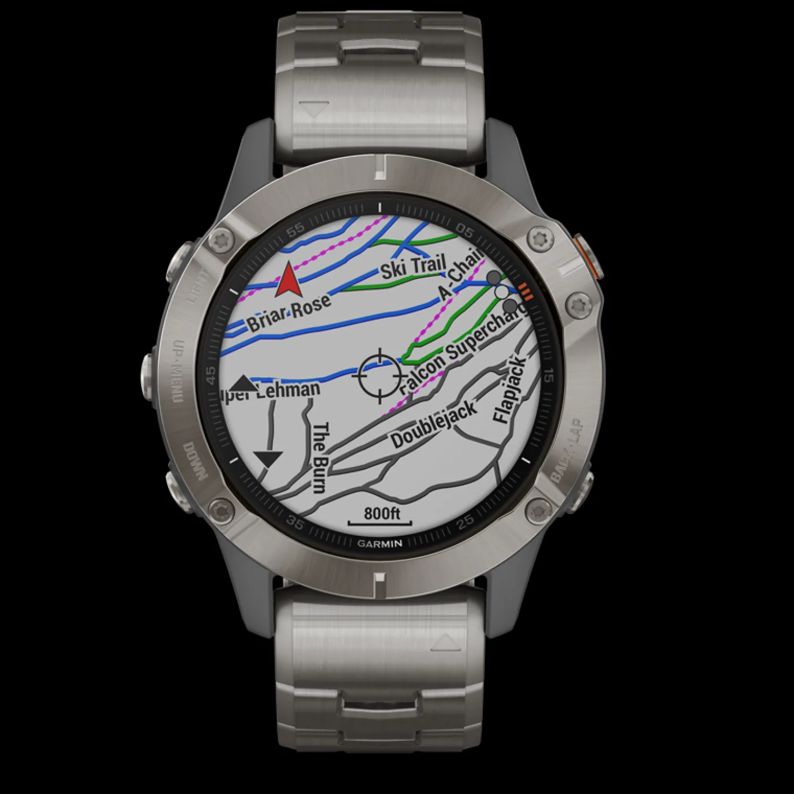 Smartwatch Fenix 6 Pro Sapphire Titanium-Garmin Fashion