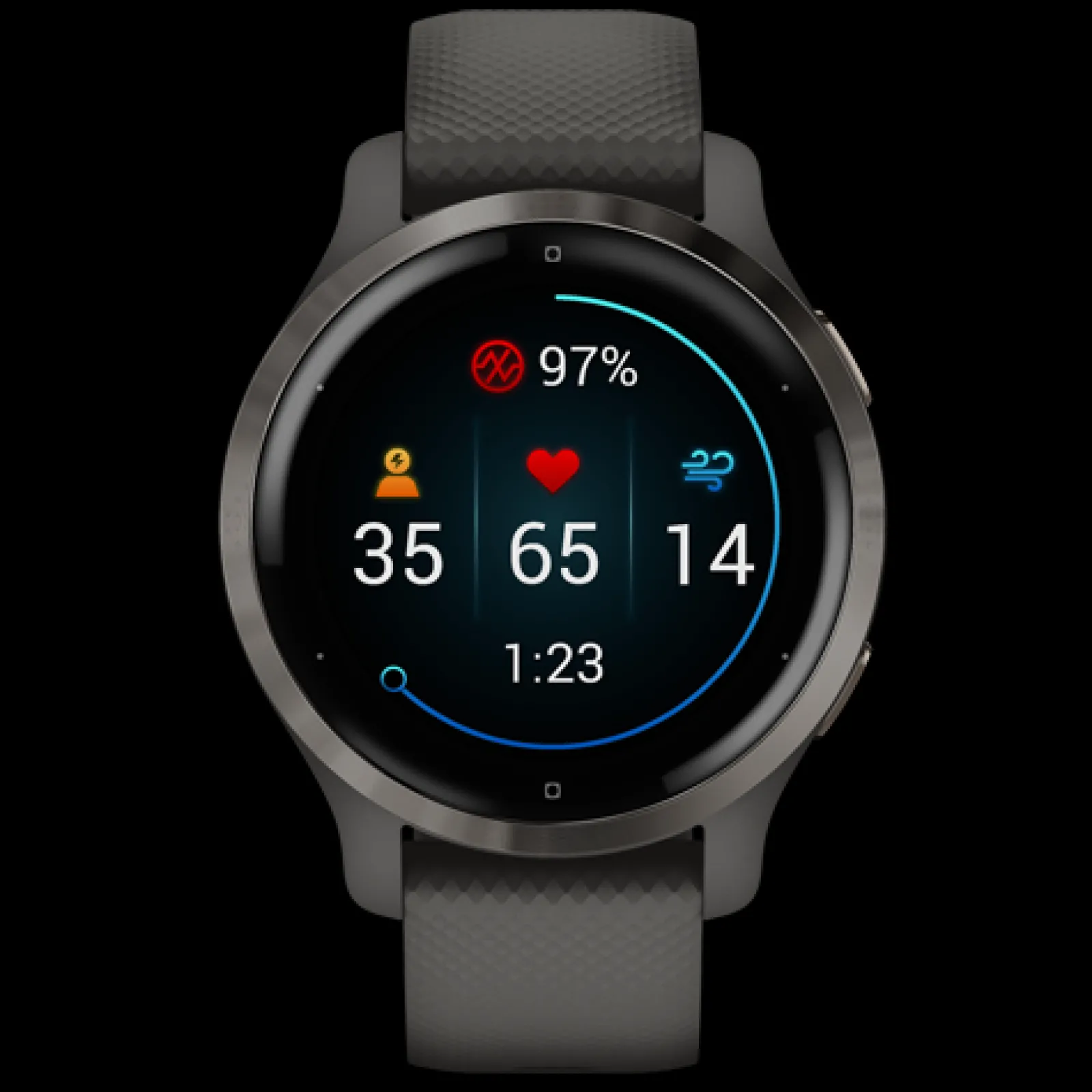 Smartwatch Venu 2S Grey / Slate-Garmin Store