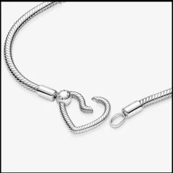 Snake Com Fecho Coracao-Pandora Sale
