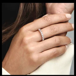 Sparkling Row Eternity Pink-Pandora Shop
