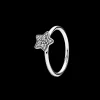 Star Silver Ring With Cubic Zirconia-Pandora Fashion