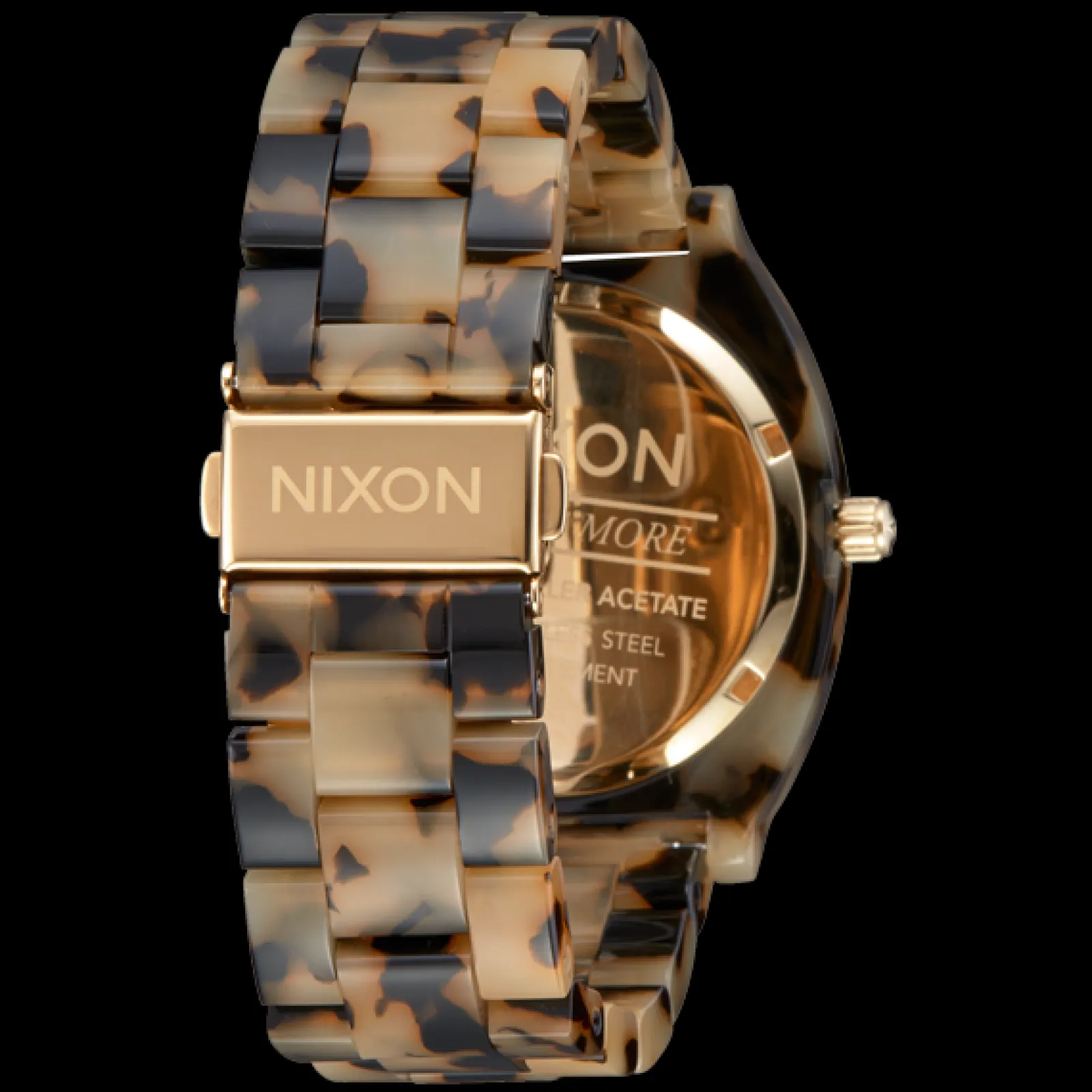 Time Teller Acetate Cream Tortoise-Nixon Flash Sale