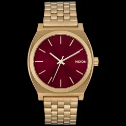 Time Teller Oxblood Sunray/Gold-Nixon New